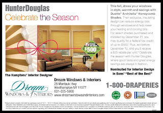 Hunter Douglas advertisement