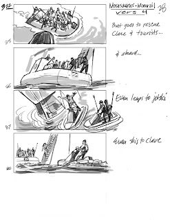 Image for Early Jurassic World Storyboards Reveal Unused Park Attractions & Action Sequences!