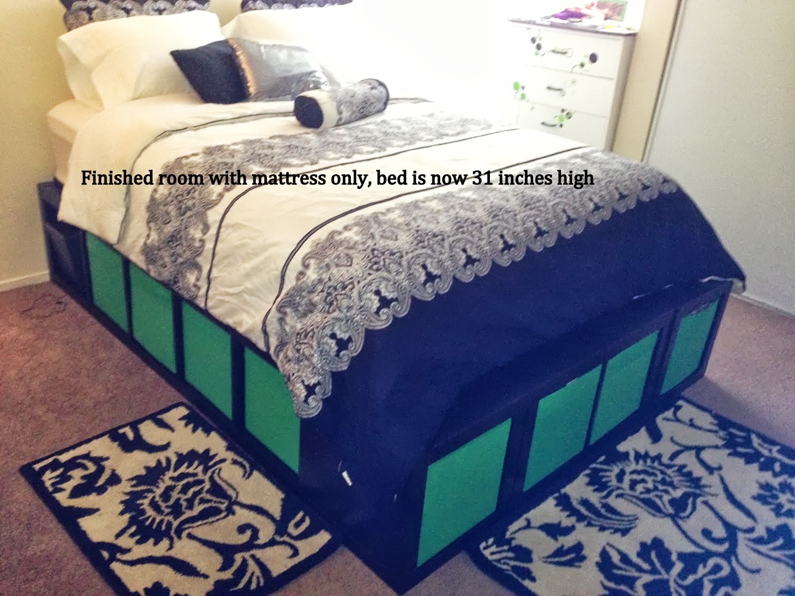 Expedit Queen Platform bed IKEA Hackers IKEA Hackers
