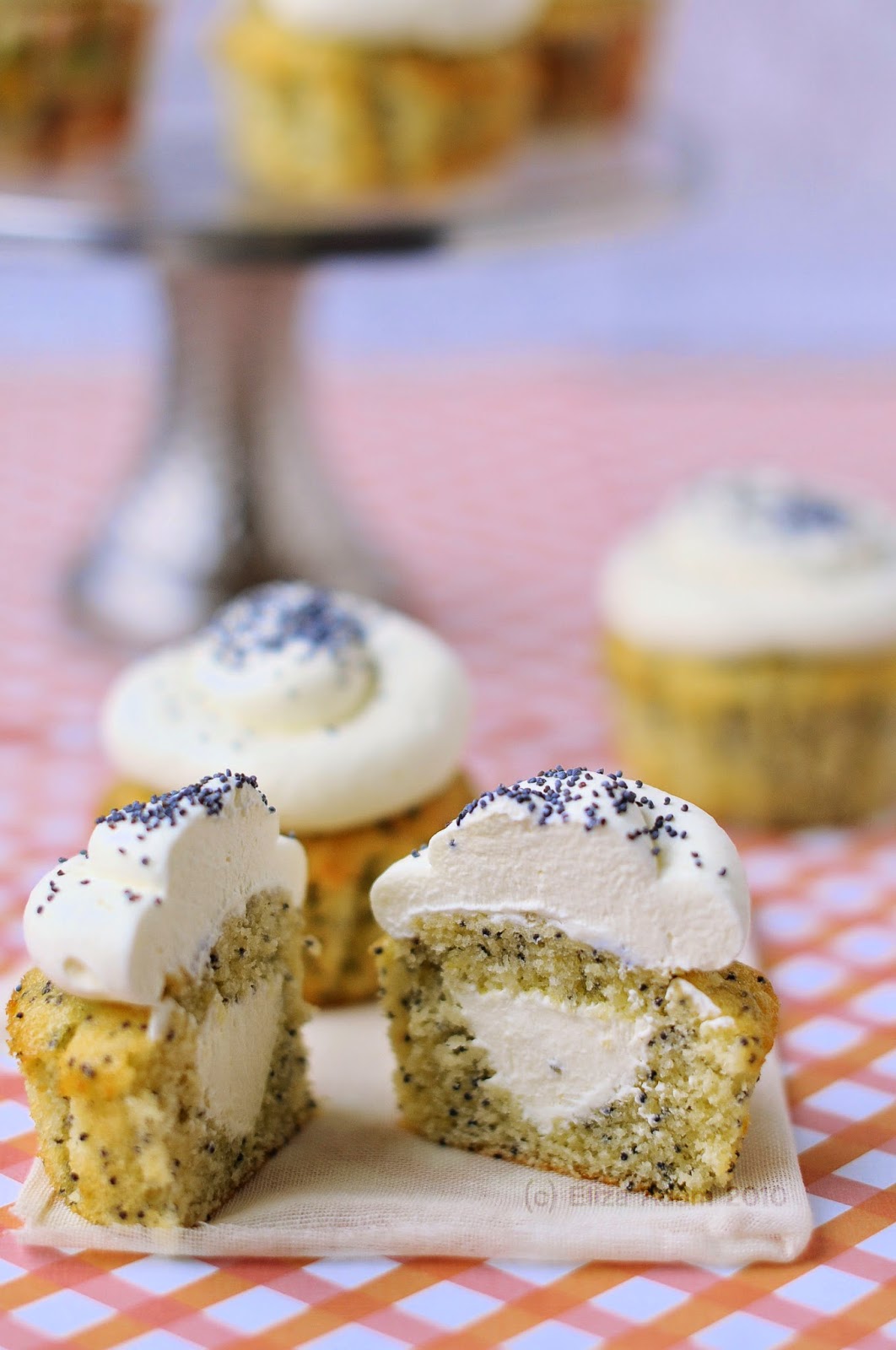 Notes from My Food Diary Poppy Seed Cupcakes