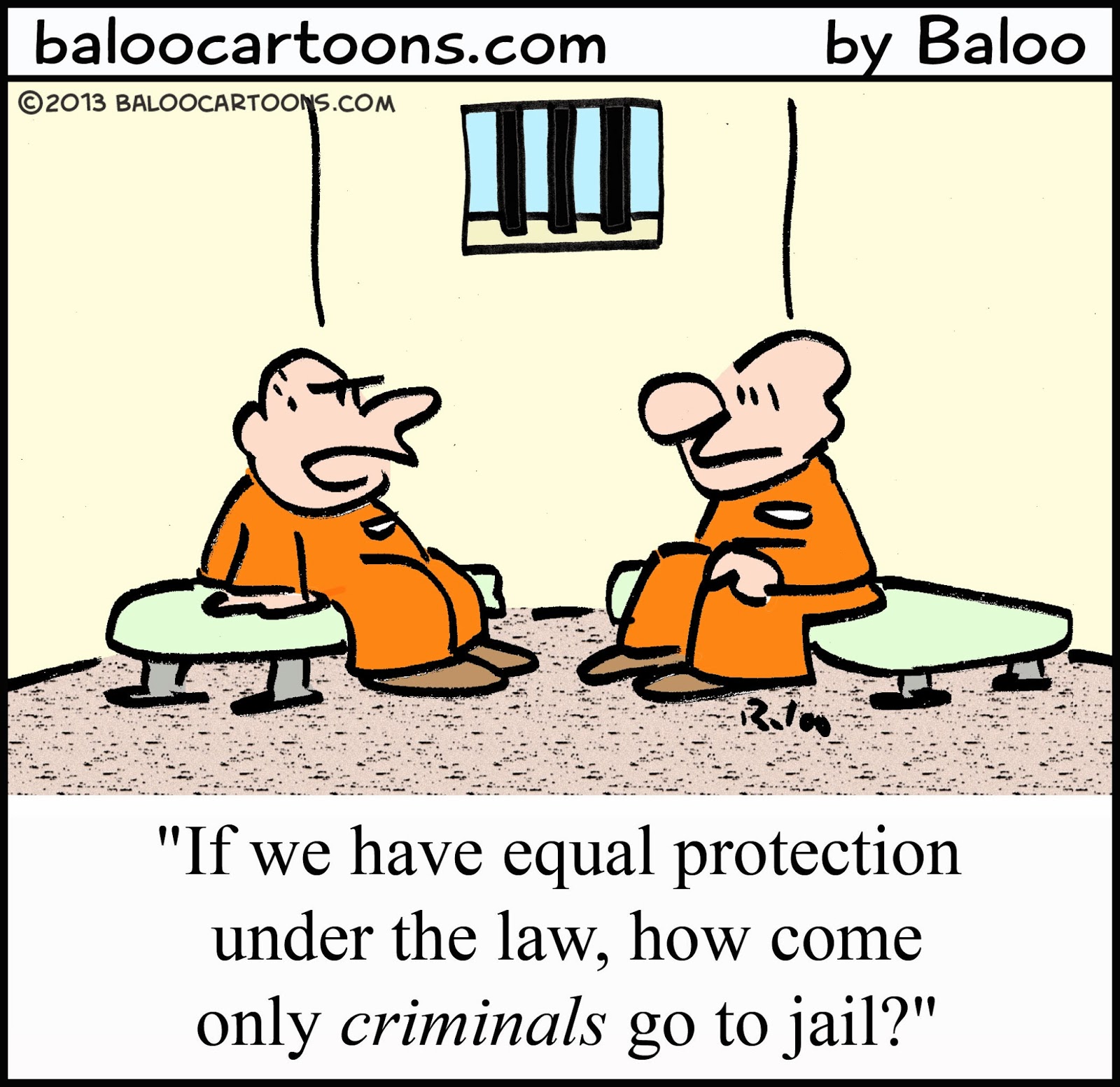 BALOO'S CARTOON BLOG: Prison cartoon