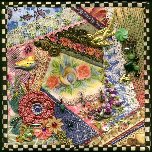 Crazy Patch Quilt Blocks