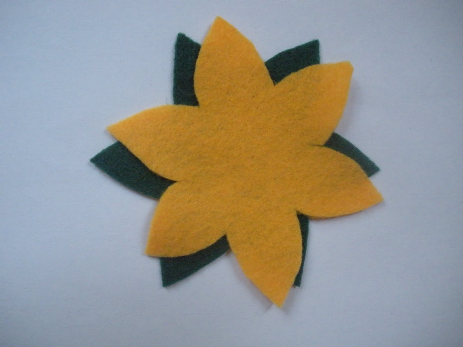 Felt Sunflowers
