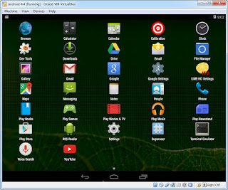 Panduan lengkap instalasi Sistem Operasi android  Panduan instalasi Android 4.4 Kit kat di Komputer PC menggunakan Virtual Box