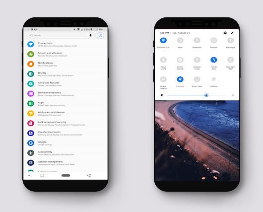 Download e Instalar Android 9.0 Pie Theme Para Smartphones Samsung
