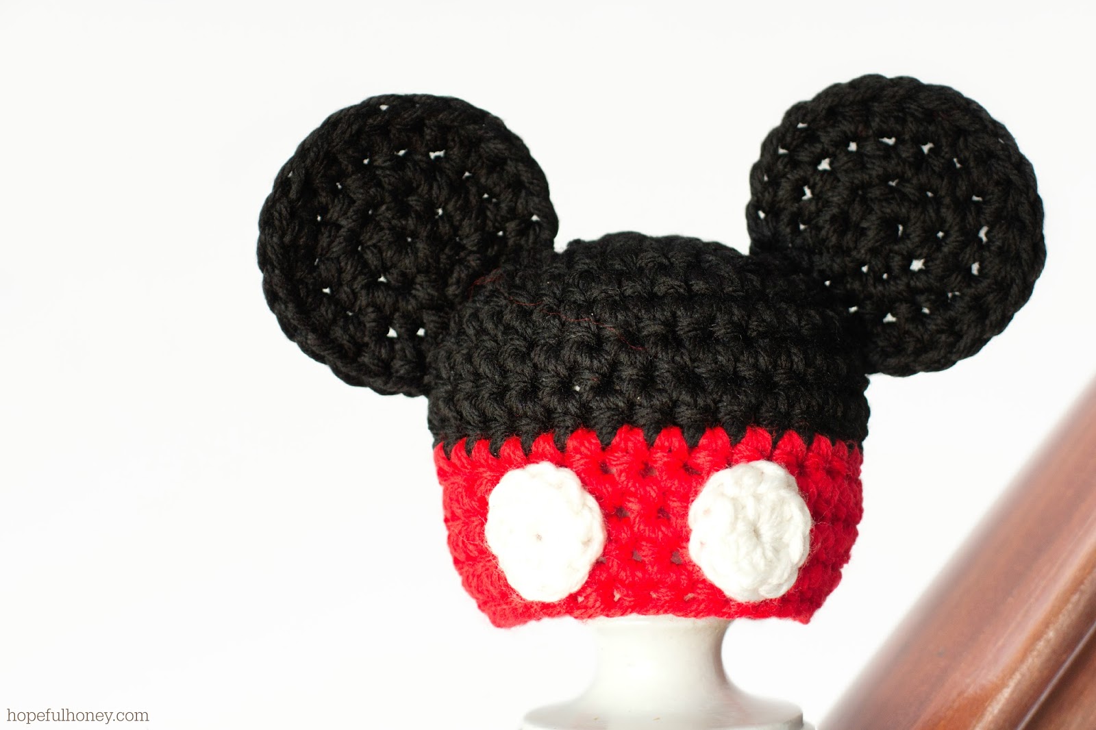 Newborn Mickey Mouse Inspired Hat Interweave
