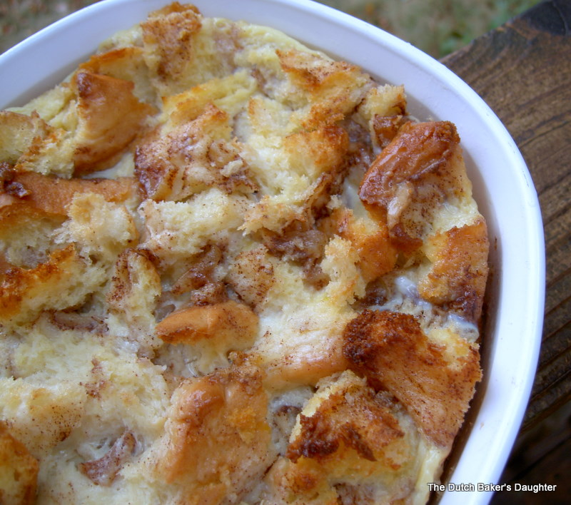 The Dutch Baker's Daughter Cinnamon Roll Bread Pudding