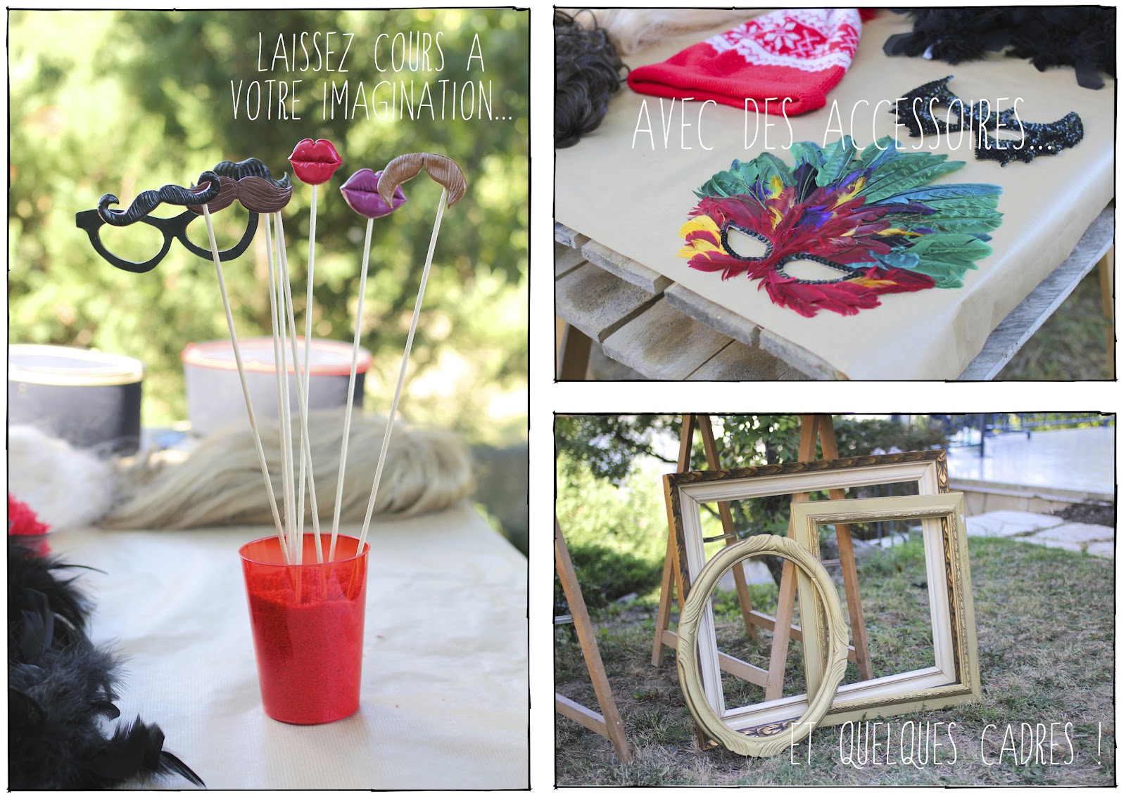 DIY Accessoires PhotoBooth A way of travel