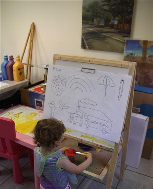 Arty Crafty Studio: Simple painting ideas for toddlers