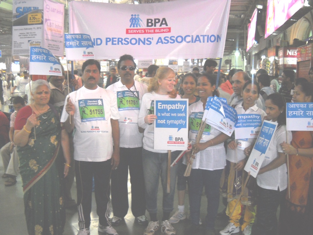 Blind Persons Association Mumbai January 2012