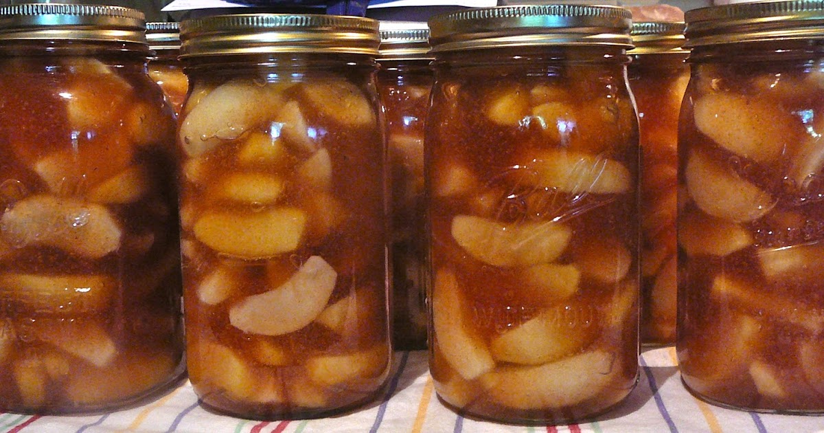 The Hidden Pantry Canning Cinnamon Apple Pie Filling
