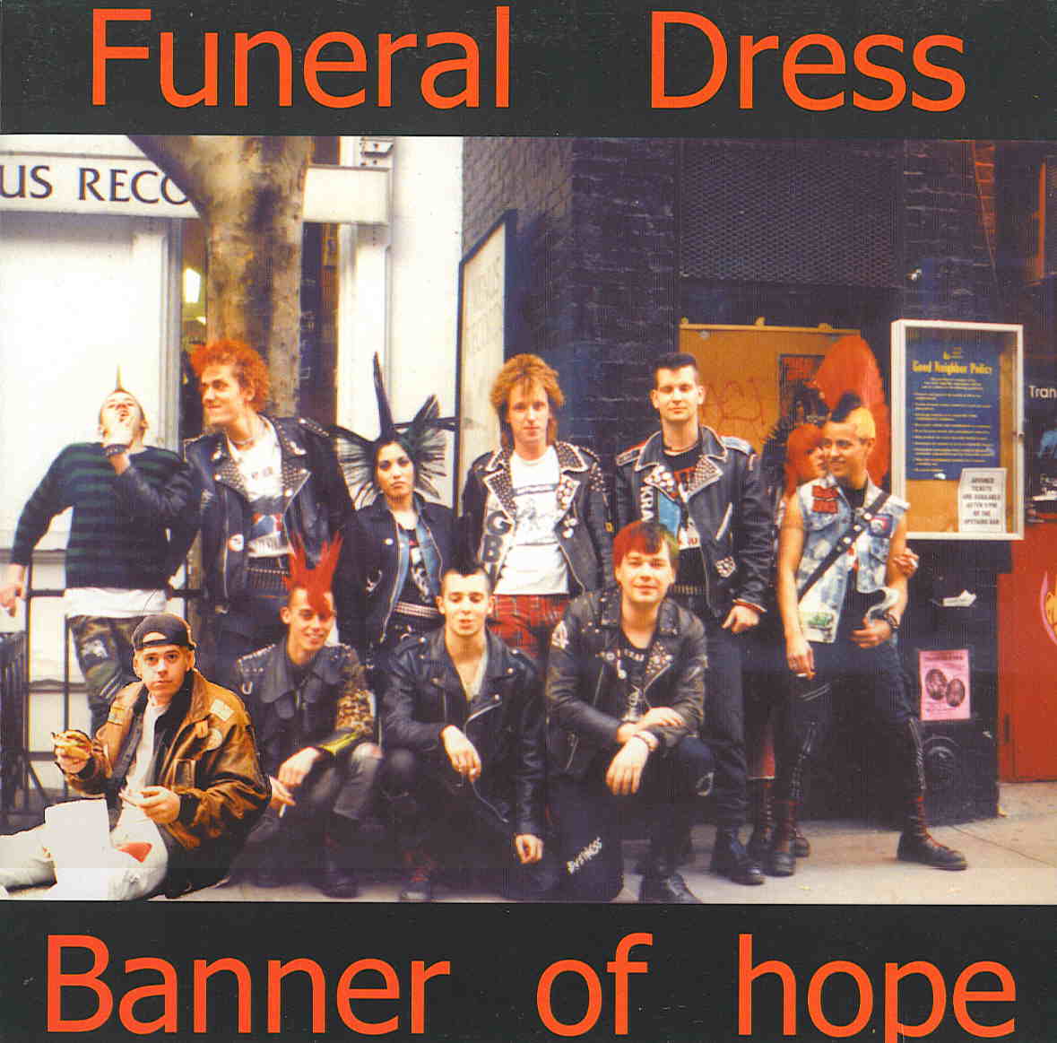Us of oi of Sweden Banner of hope & Funeral dress Split 10'' (1999)
