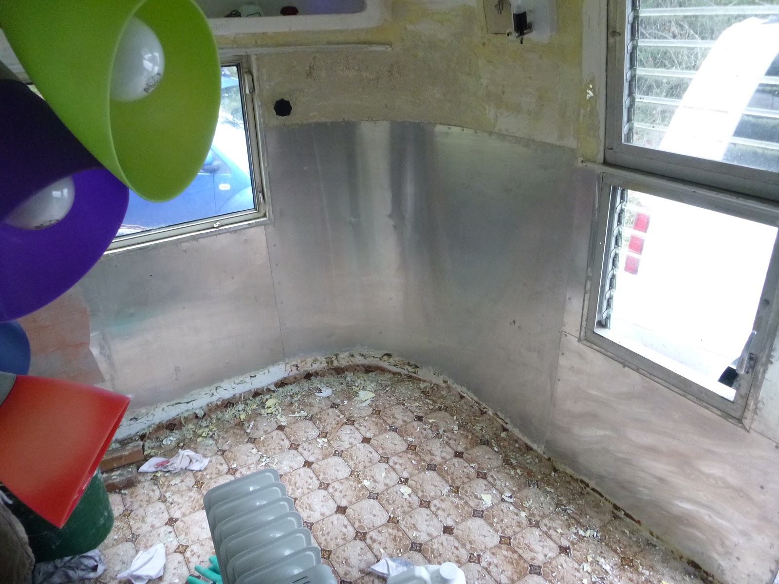 Blue Moon An Airstream Chronicle Paint Stripping 101 and...Zolatone!