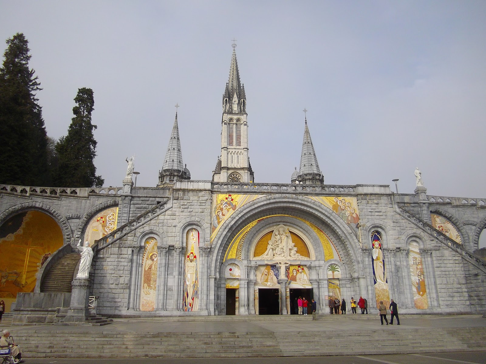 Trip to Notre Dame de Lourdes, Lourdes, France Life in Luxembourg