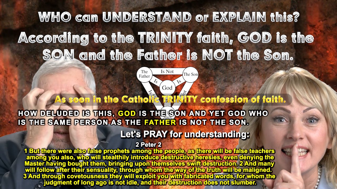 WHO can UNDERSTAND or EXPLAIN the TRINITY?