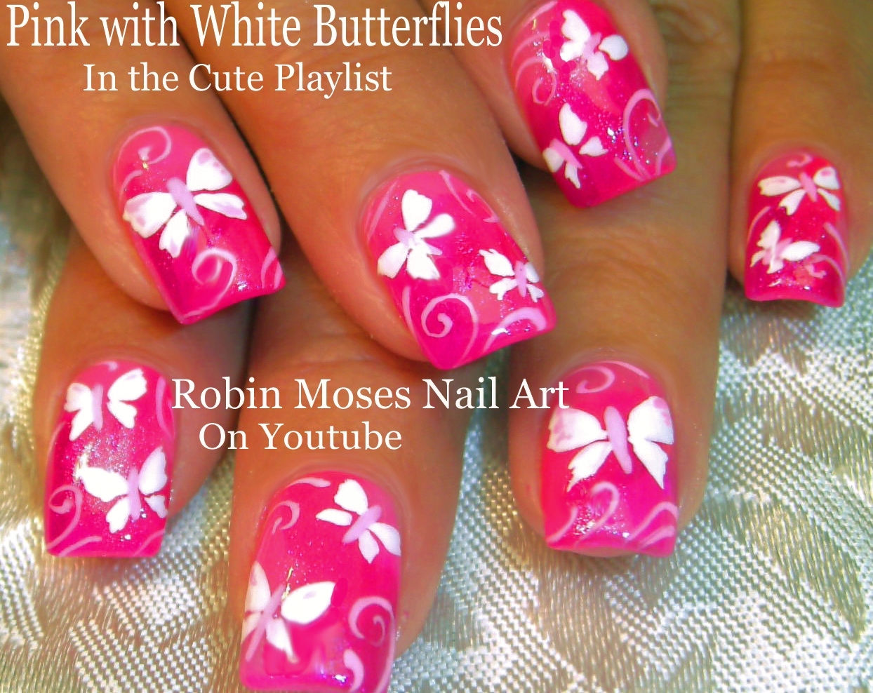 Easy Butterfly Nail Designs for Short Nails - wide 9