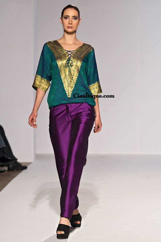 labo ethnik fashion weekend 2013: Thula Sindi - South African fashion Designer