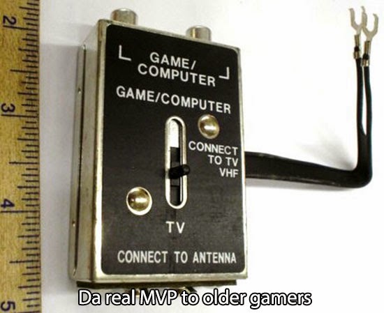 da real mvp to older gamers - #Gamers #VHF #antenna