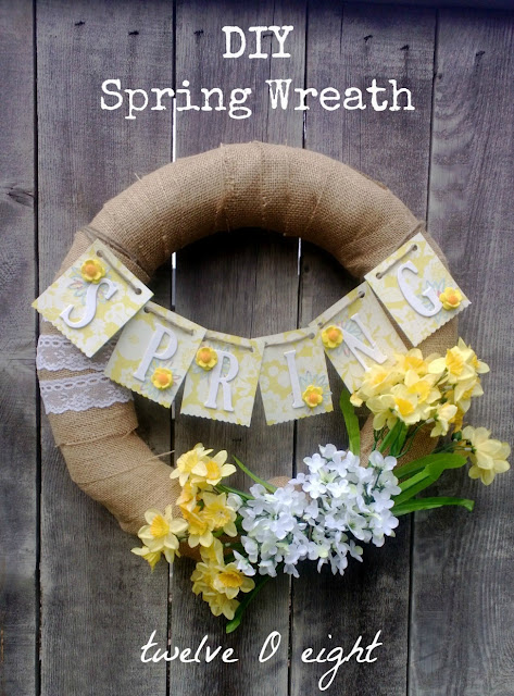 DIY Spring Wreath 