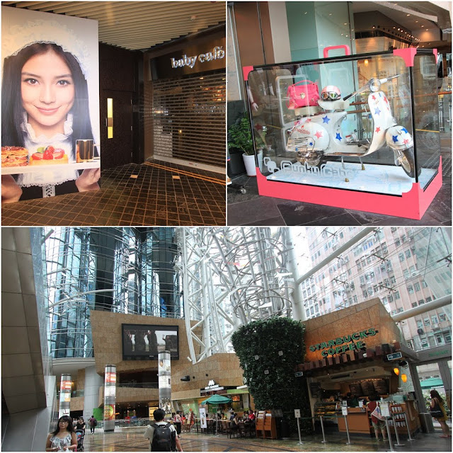 Rumours said that Angelababy runs baby cafe and a cute decorative scooter at Langham Place shopping mall in Mongkok area of Kowloon, Hong Kong Rumours said that Angelababy runs baby cafe and a cute decorative scooter at Langham Place shopping mall in Mongkok area of Kowloon, Hong Kong
