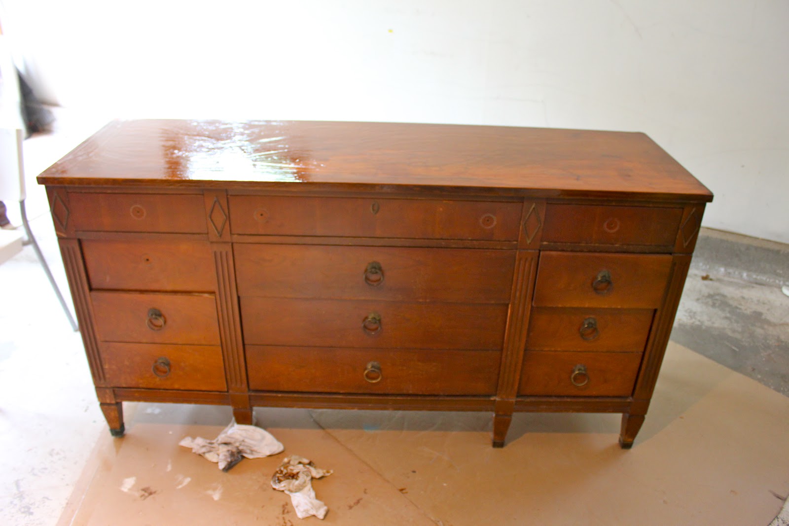 My Passion For Decor Craigslist Dresser From Old And Run Down