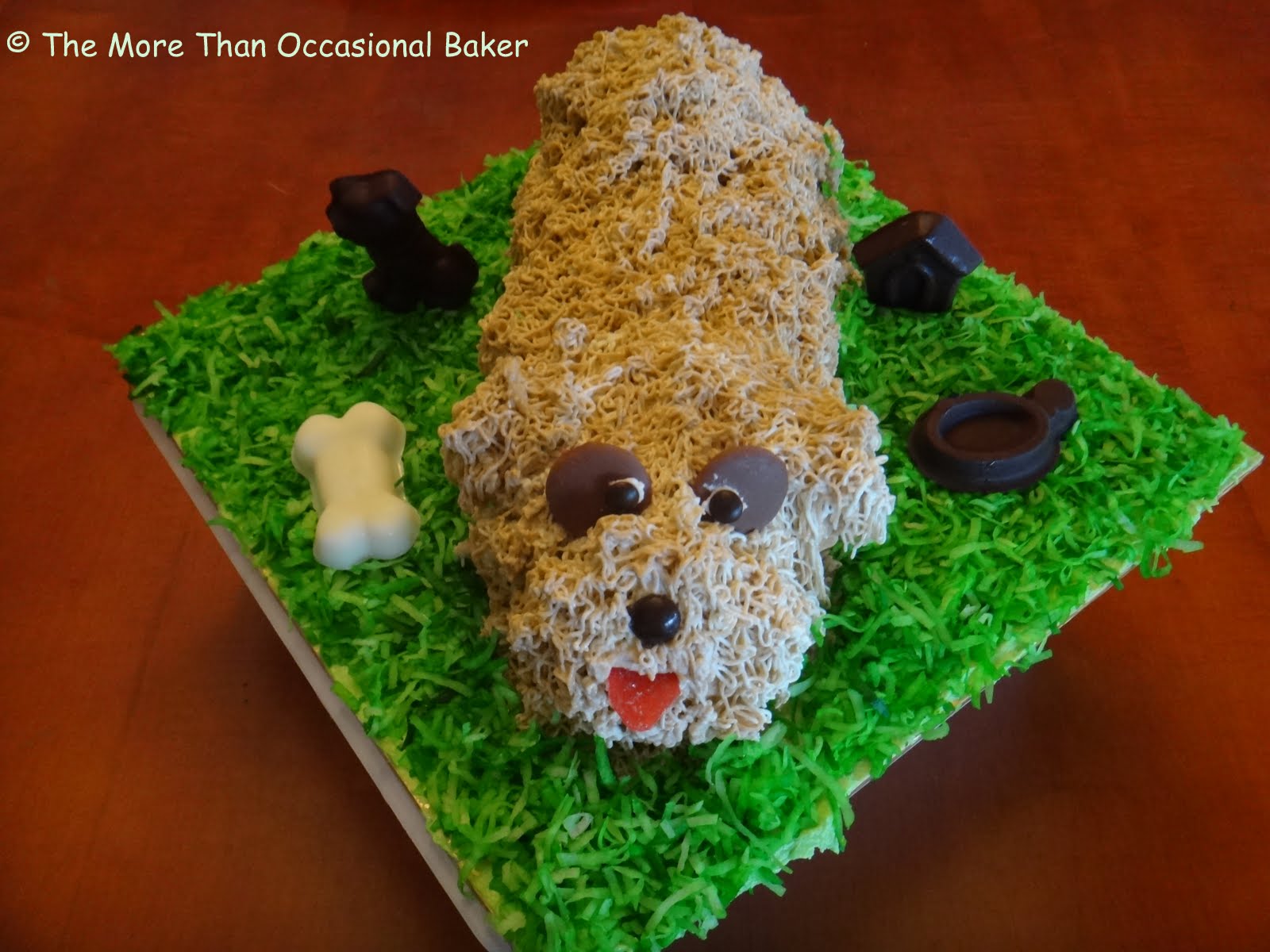 The more than occasional baker Dog Birthday Cake
