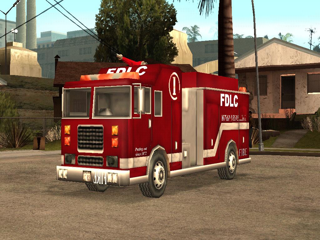 GTA III Firetruck - Gta San Andreas.