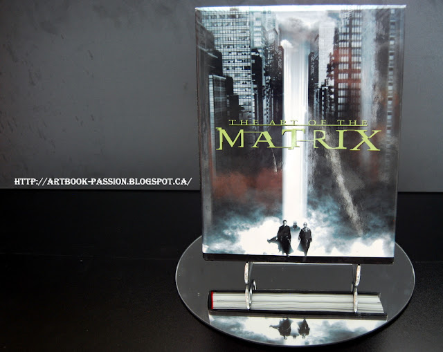 présentation artbook matrix art couveture