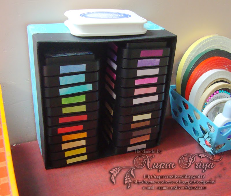 nupur creatives Distress Ink Pad Storage Unit