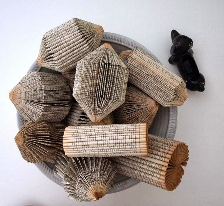 The Art Of Up-Cycling: Old Book Craft Ideas-Repurpose Those Old Books