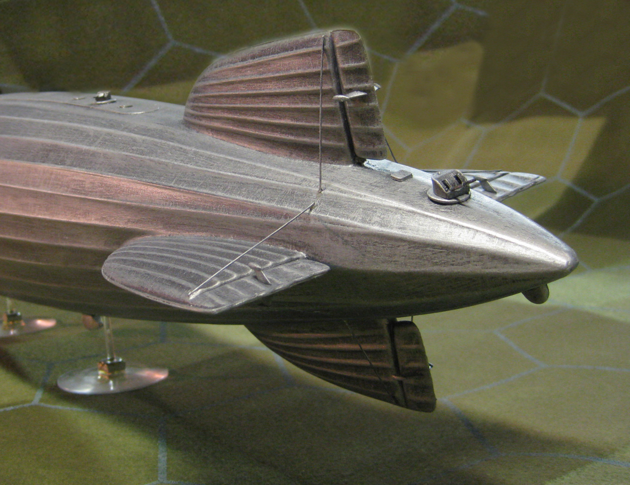 Testors German Graf Zeppelin Airship Model Kit Lot 27