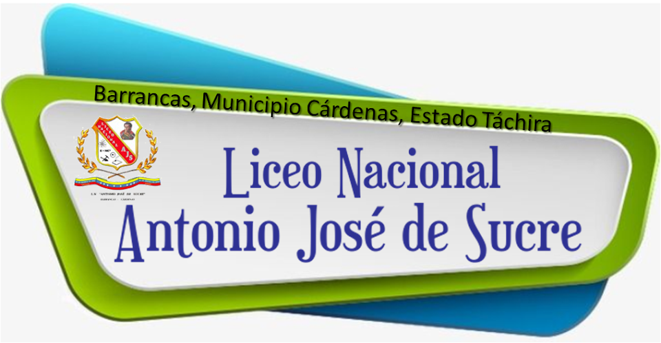 Blog del Liceo Nacional Antonio José de Sucre 