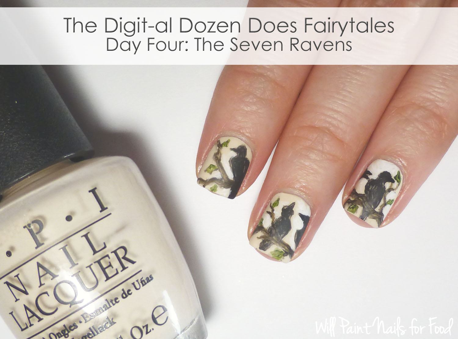 1. "Ravens-inspired nail design with glitter accents" - wide 2