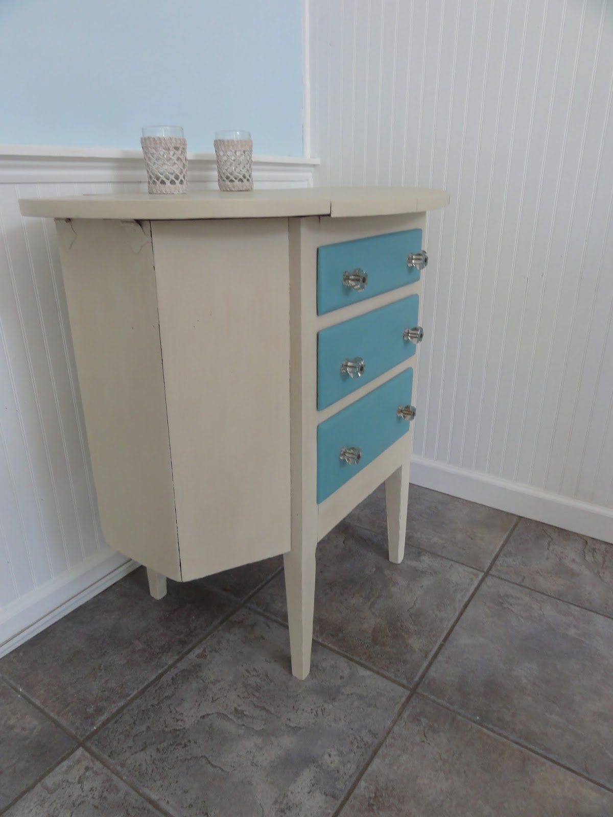 Martha Washington Sewing Table (Before & After) Finding Silver Pennies