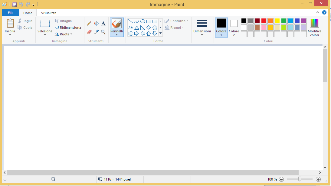Io Amo la Tecnologia ;) Esercitazione con Paint