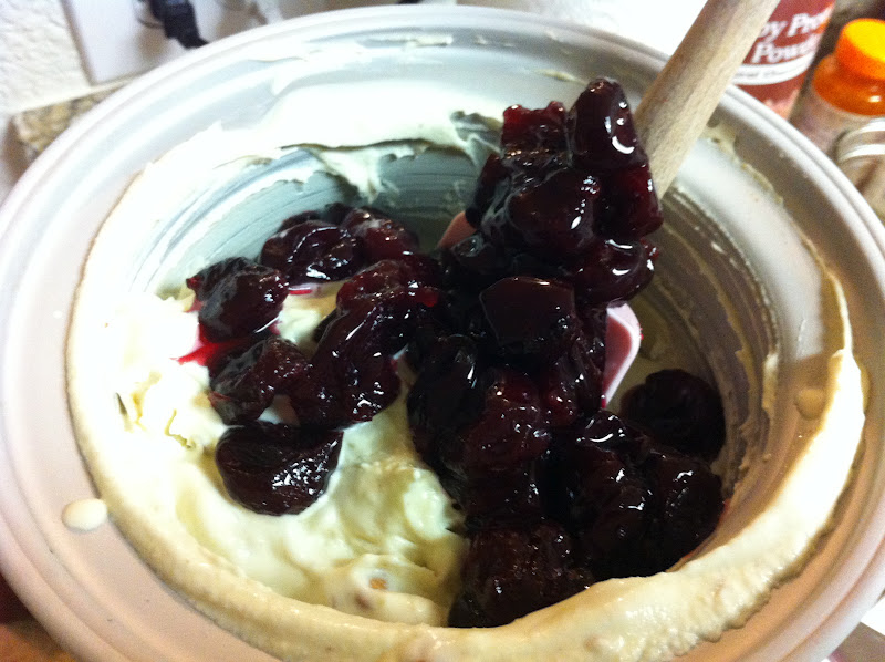 Stracciatella Toasted Almond & Candied Cherry Ice Cream