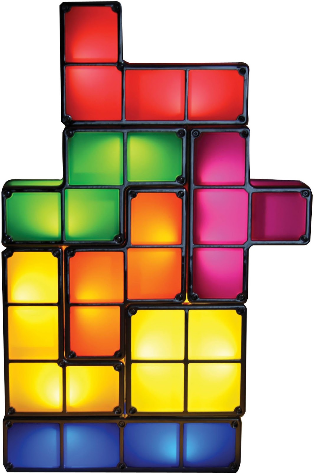 Novelties Creative Life Creative Tetris Stackable Led Desk Lamp