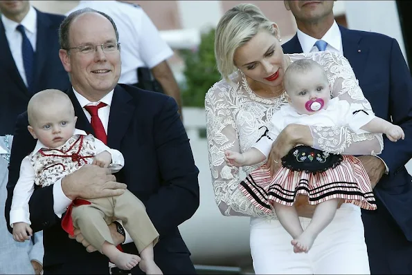 Princess Charlene and Prince Albert attend Traditional 'Pique Nique Monegasque'