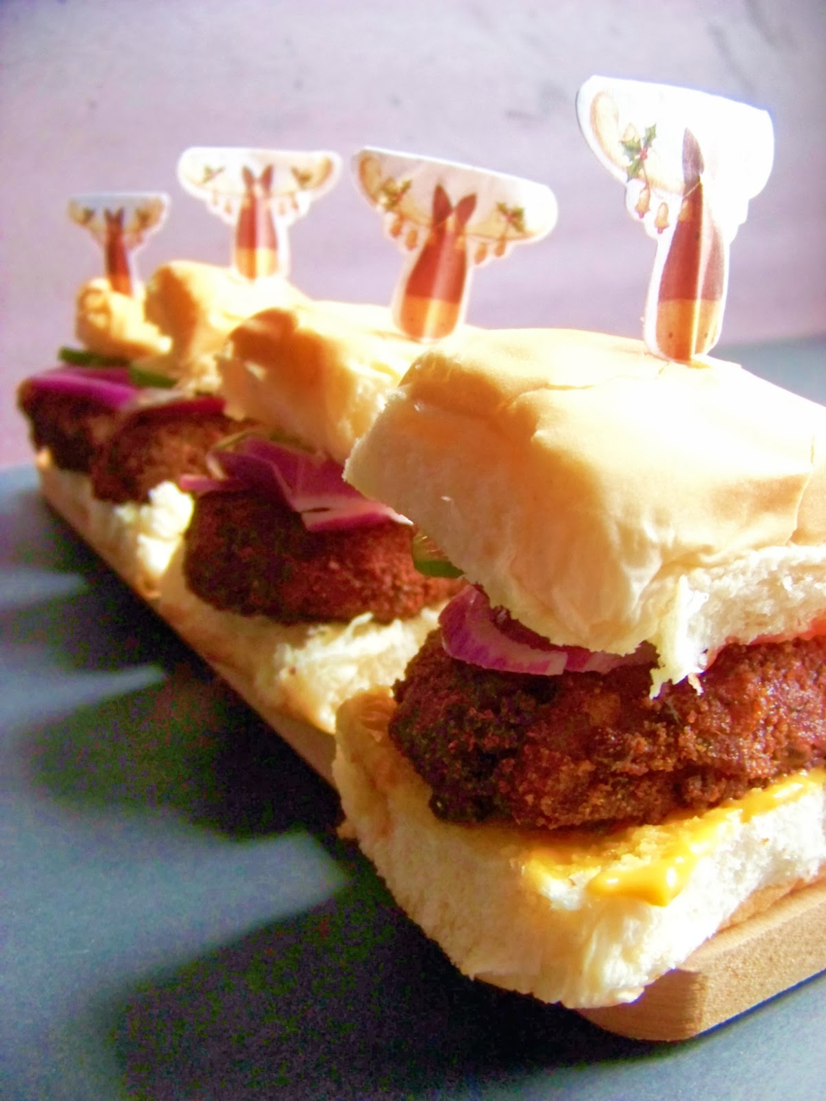 Vurgers Quick mini vegetable sandwich