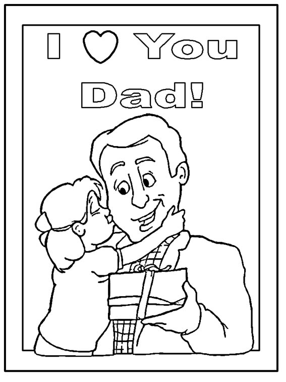 Coloring Pages: Fathers Day Coloring Pages 2011