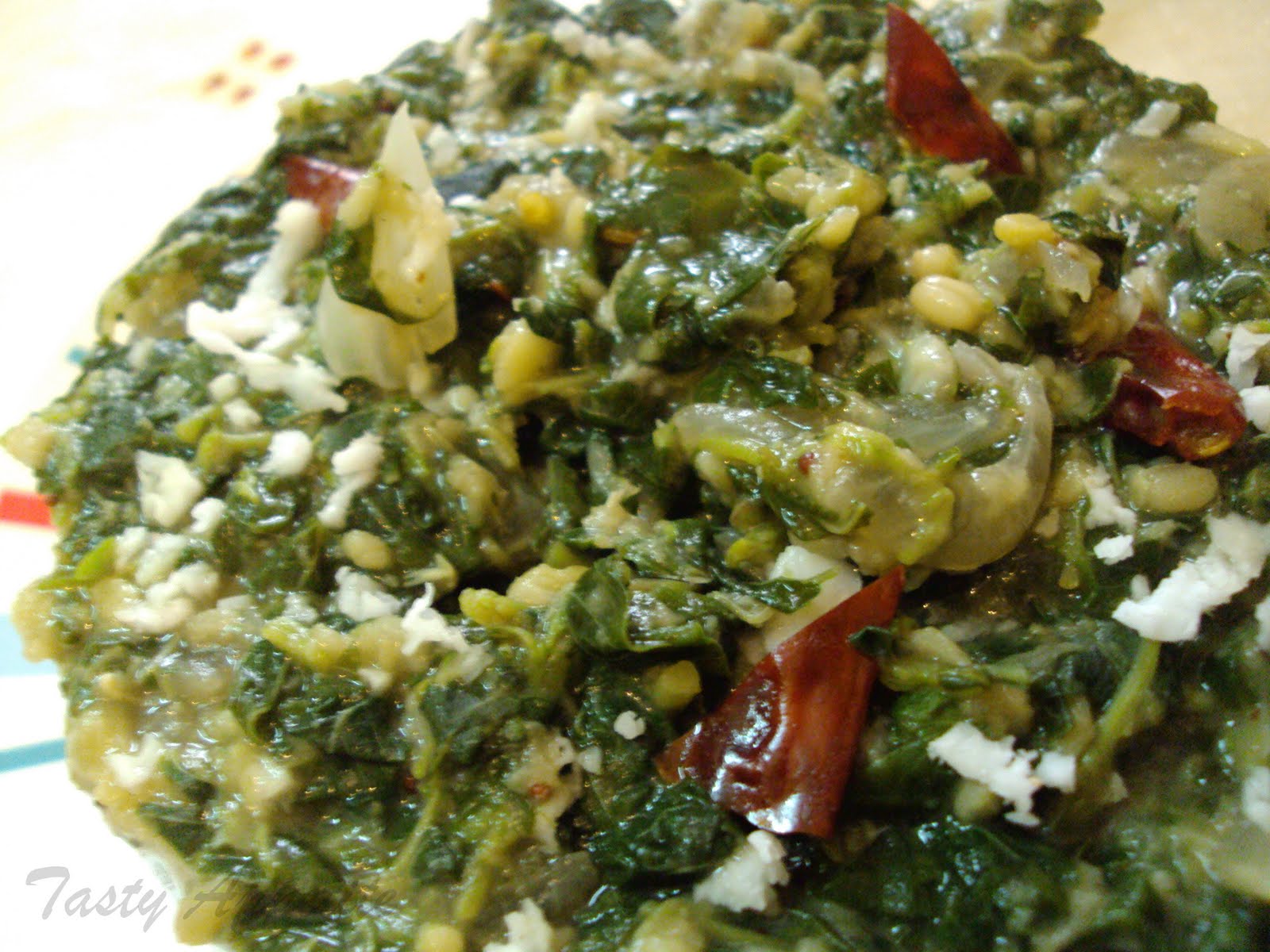 Keerai Kootu / Green Spinach Moongdal