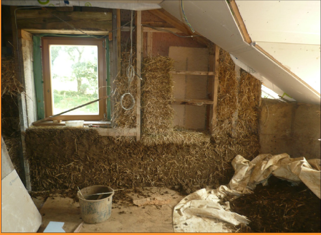 The Art Of UpCycling Straw Bale House + Cob House = Eco Friendly