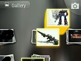 Cool Multitouch Effect in Gallery