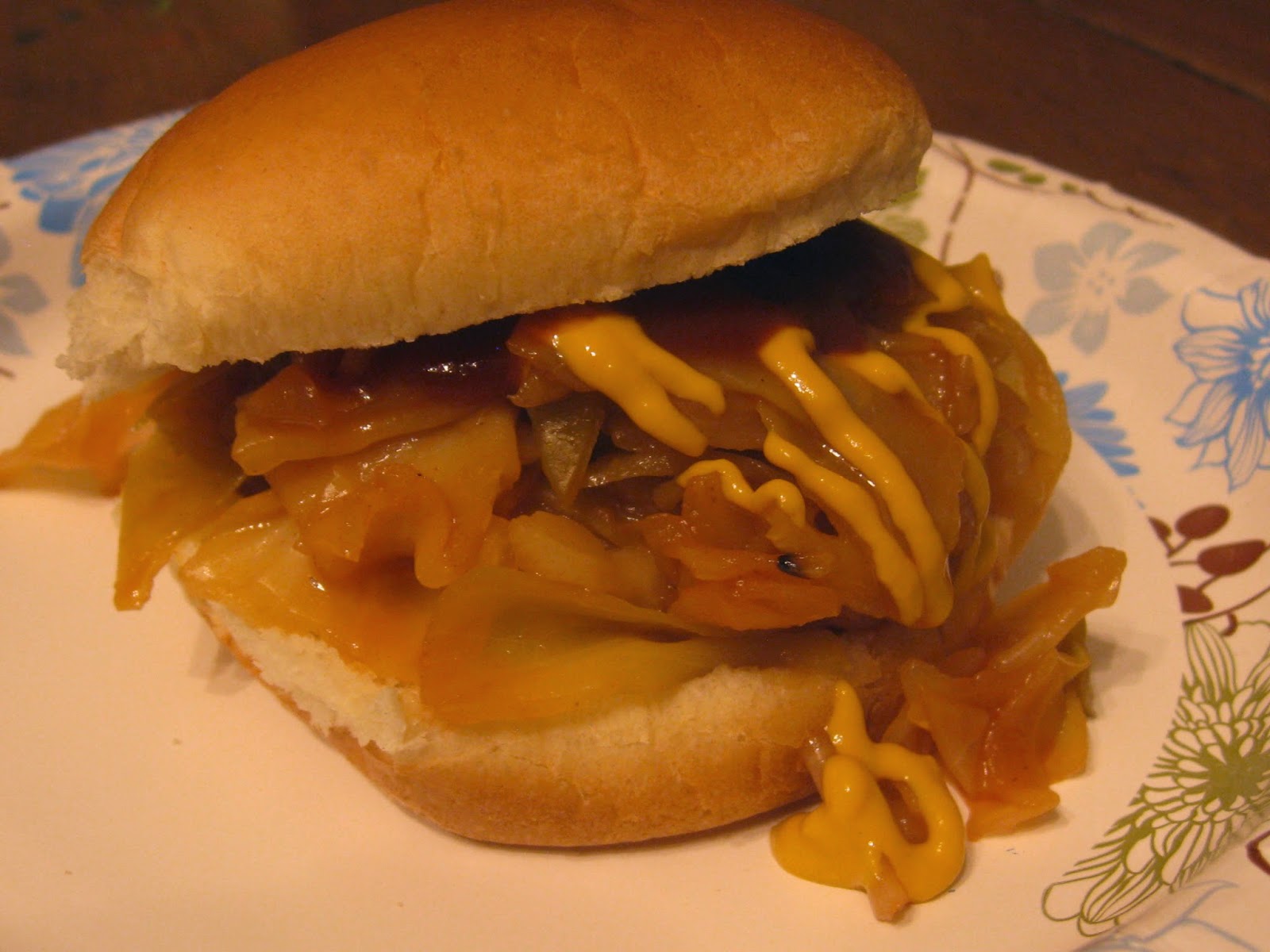 Vegan Kitchen Gone Wild BBQ Cabbage Sandwich