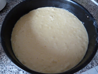 گل سفره: Toskanischer Kuchen - کیک توسکانا