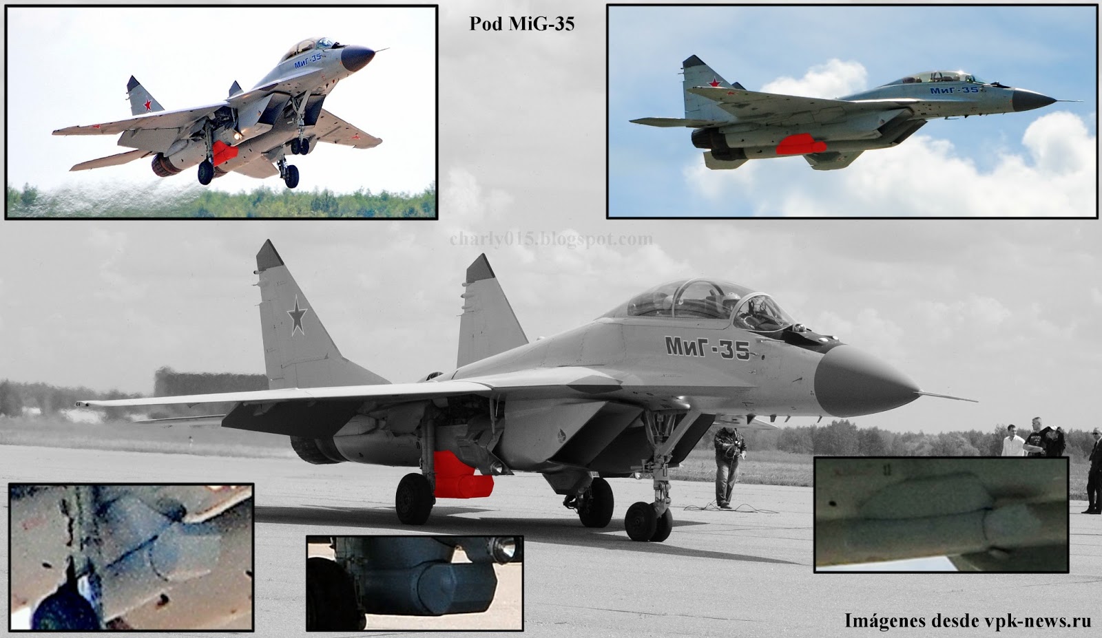 MiG Espera que el Ministerio de Defensa de Rusia Encargue el MiG-35 Mig-35+nuevo+pod