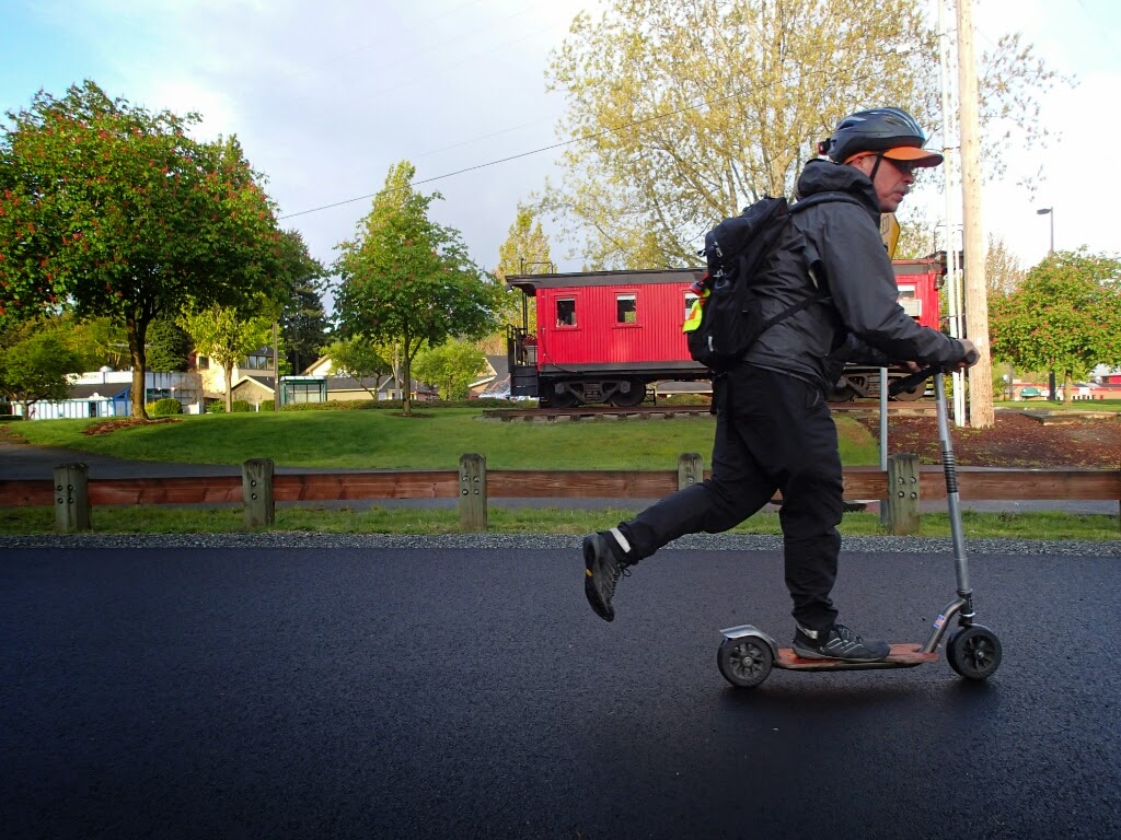 Kent's Bike Blog 30DaysofScootering Sunday Morning Scootering