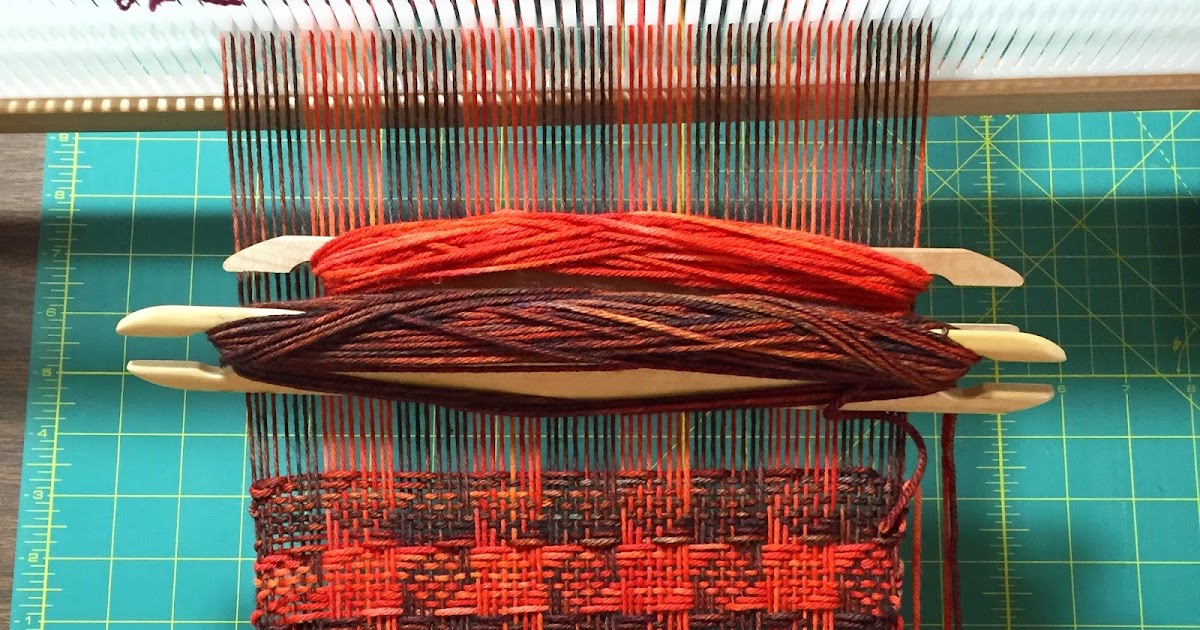 Rigid Heddle Weaving Pinwheels
