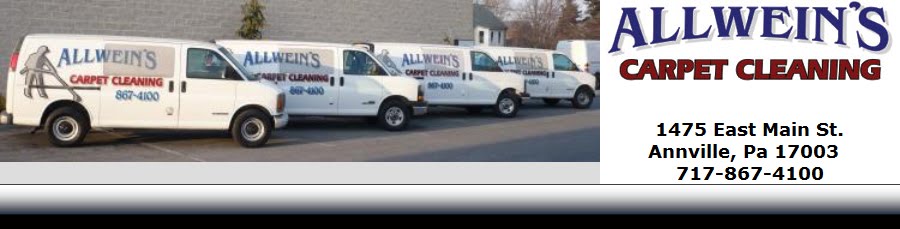 Allwein's Carpet Cleaning | Lebanon Rug & Upholstery Cleaning