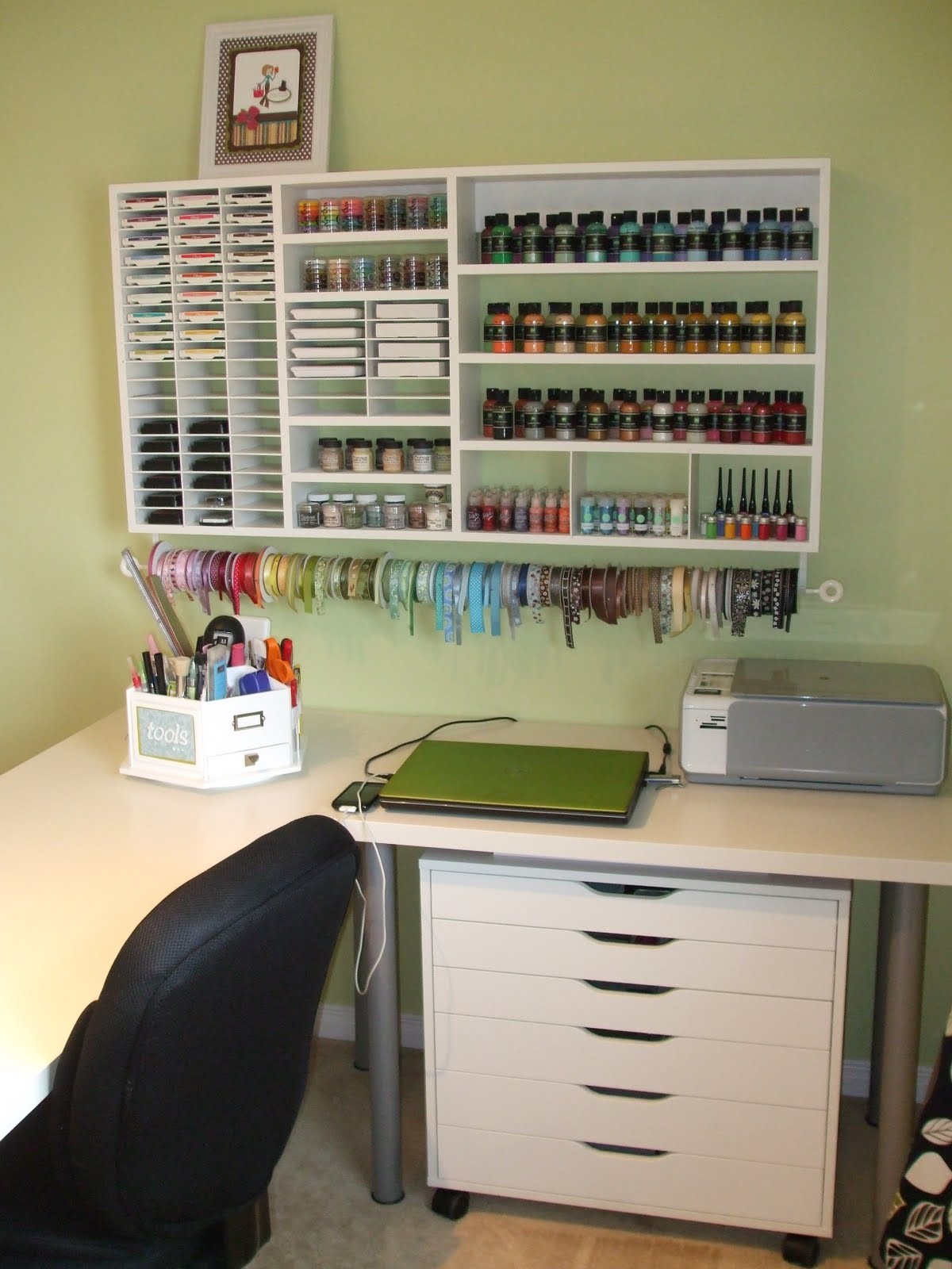 Scrapbook Room Organization March 2011